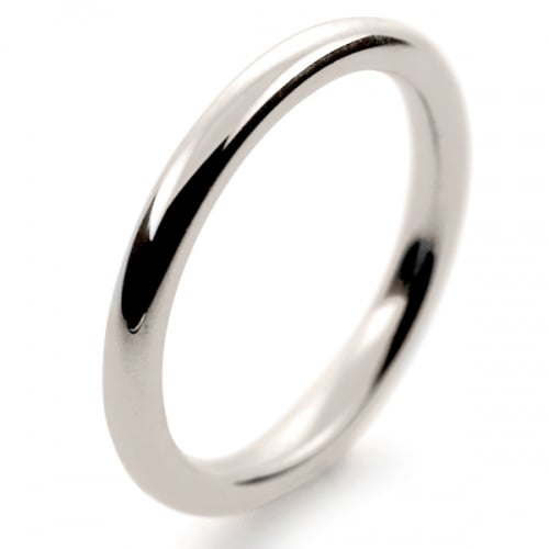 Soft Court Very  Heavy 2 0mm SCH2 W White  Gold  Wedding  