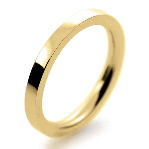 2mm Gold Wedding Band in Polished or Matte Finish – brightsmith